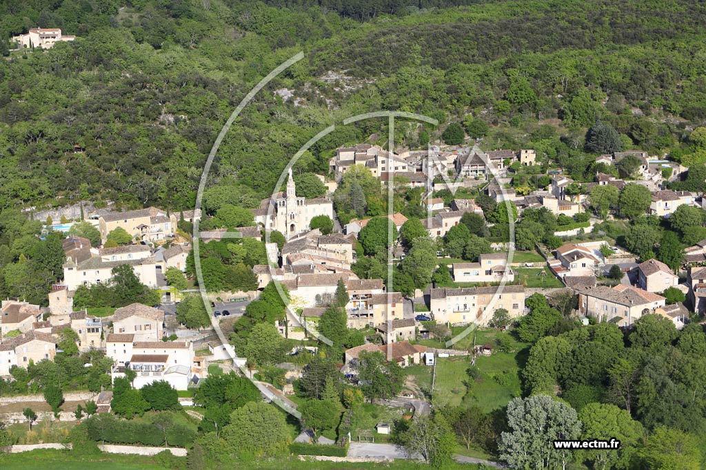 Photo arienne de Allgre-les-Fumades (Boisson)