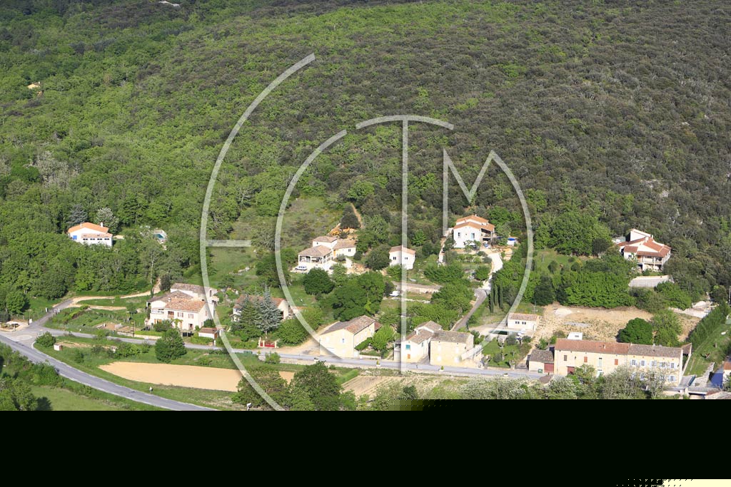 Photo arienne de Allgre-les-Fumades (La Bgude)