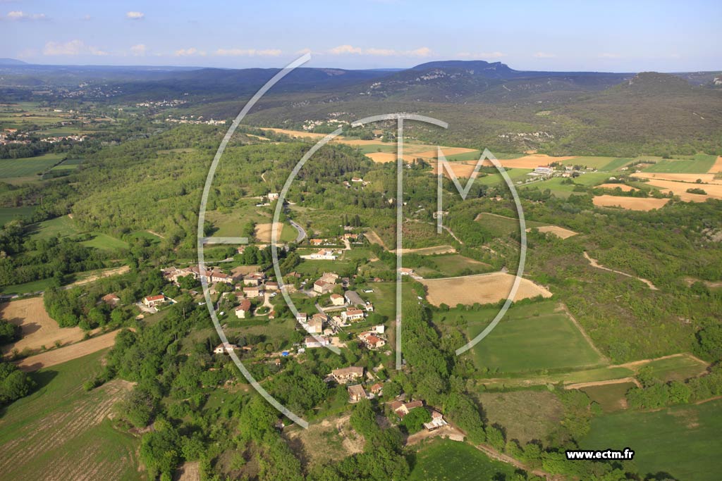 Photo arienne de Allgre-les-Fumades (Les Vieilles Fumades)