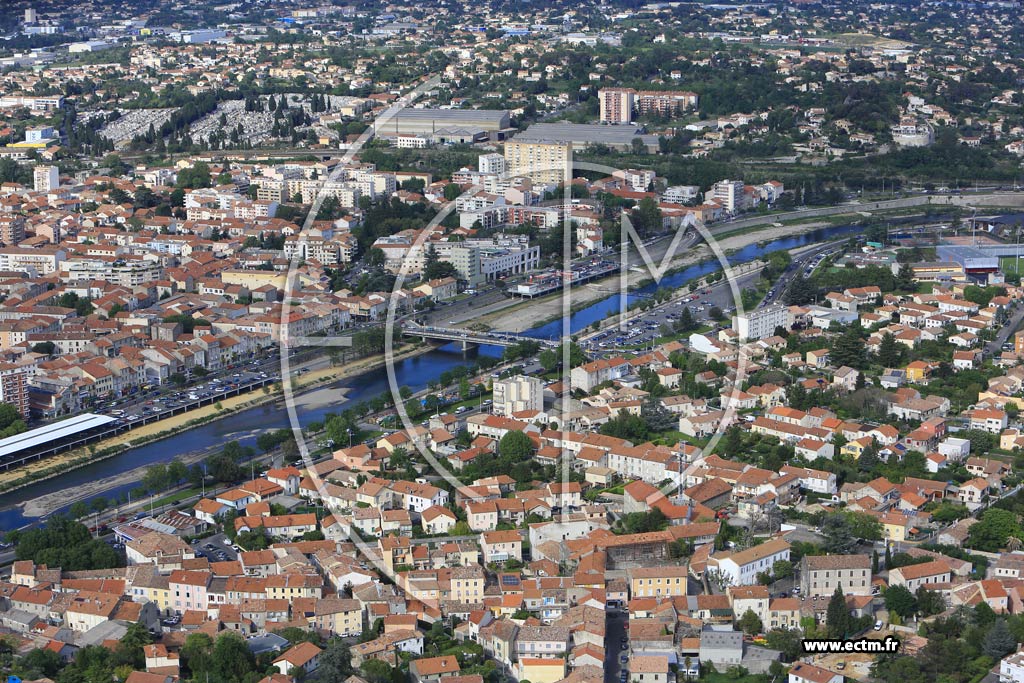 Photo arienne de Als (Faubourg du Soleil)