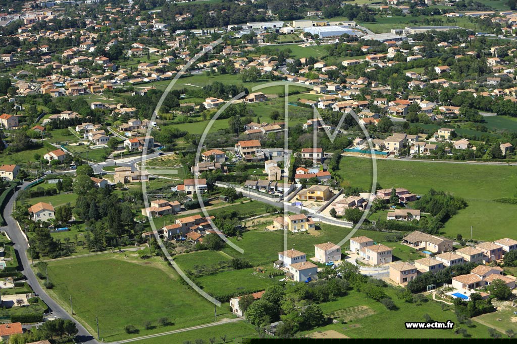 Photo arienne de Als (Le Rieu)