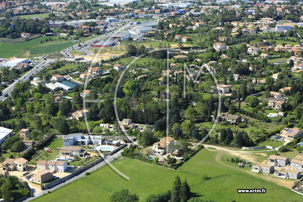 Photo arienne de Als (Le Rieu)