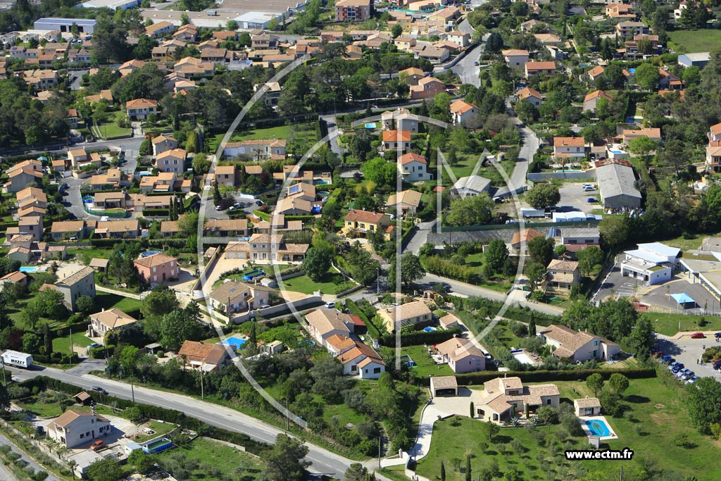 Photo arienne de Als (Saint-tienne-d'Alensac)