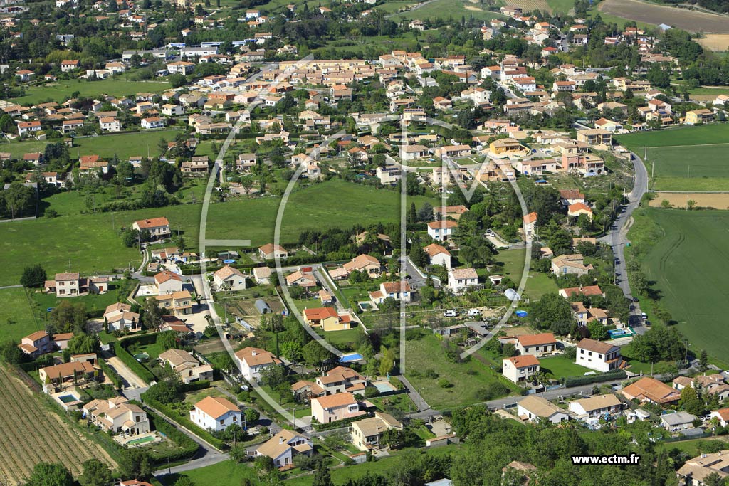 Photo arienne de Saint-Hilaire-de-Brethmas (La Jasse de Bernard)