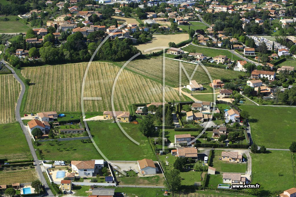 Photo arienne de Saint-Hilaire-de-Brethmas (La Jasse de Bernard)
