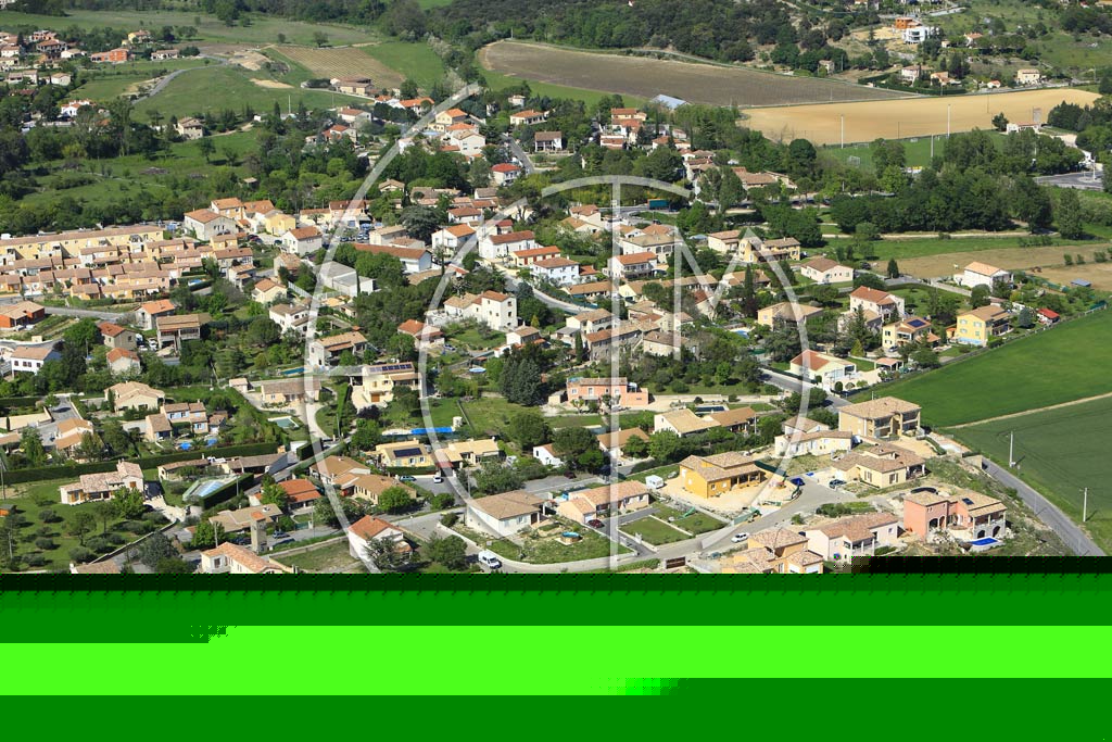 Photo arienne de Saint-Hilaire-de-Brethmas (La Jasse de Bernard)