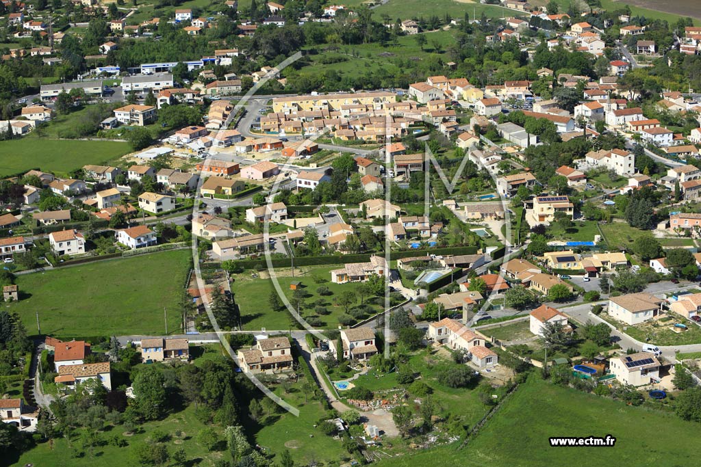 Photo arienne de Saint-Hilaire-de-Brethmas (La Jasse de Bernard)