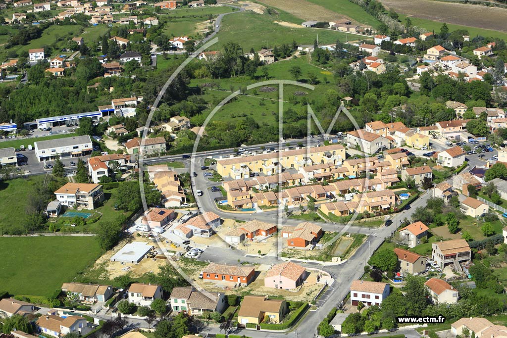 Photo arienne de Saint-Hilaire-de-Brethmas (La Jasse de Bernard)