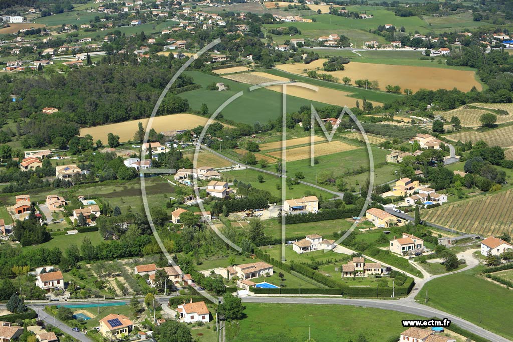 Photo arienne de Saint-Hilaire-de-Brethmas (Le Moulin du Juge)