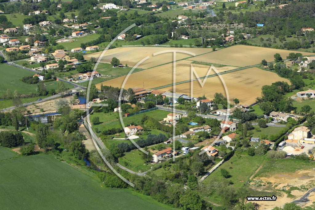 Photo arienne de Saint-Hilaire-de-Brethmas (Le Moulin du Juge)