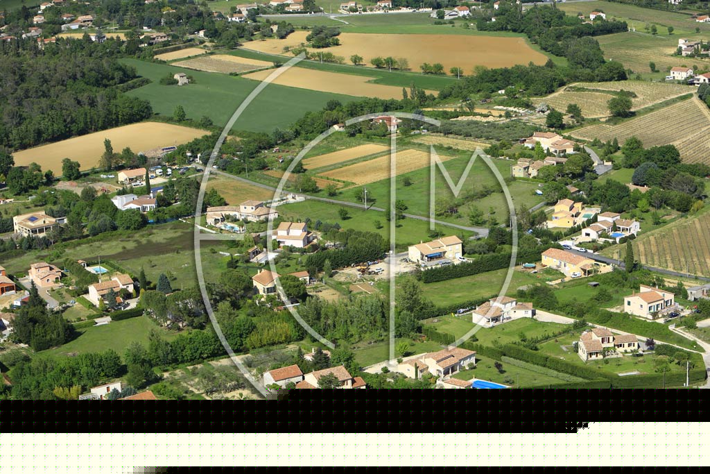 Photo arienne de Saint-Hilaire-de-Brethmas (Le Moulin du Juge)