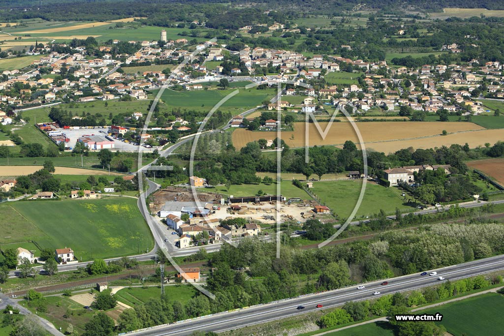 Photo arienne de Saint-Hilaire-de-Brethmas (Le Pailleras)
