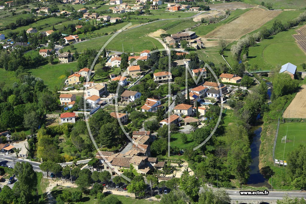 Photo arienne de Saint-Hilaire-de-Brethmas (Le Rieu)