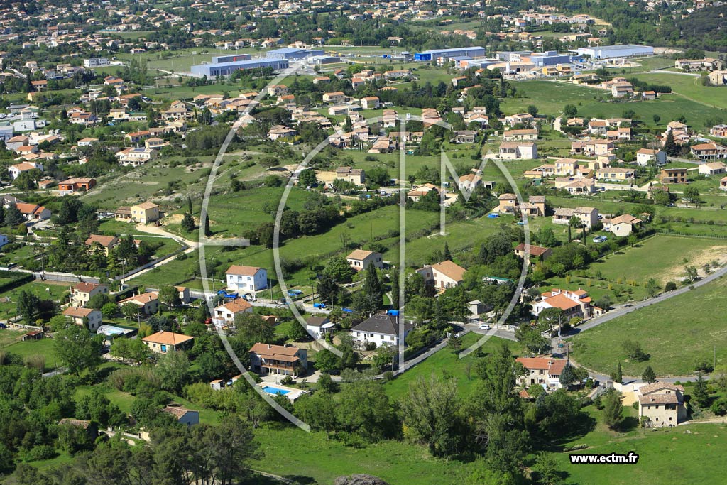 Photo arienne de Saint-Hilaire-de-Brethmas (Le Rieu)