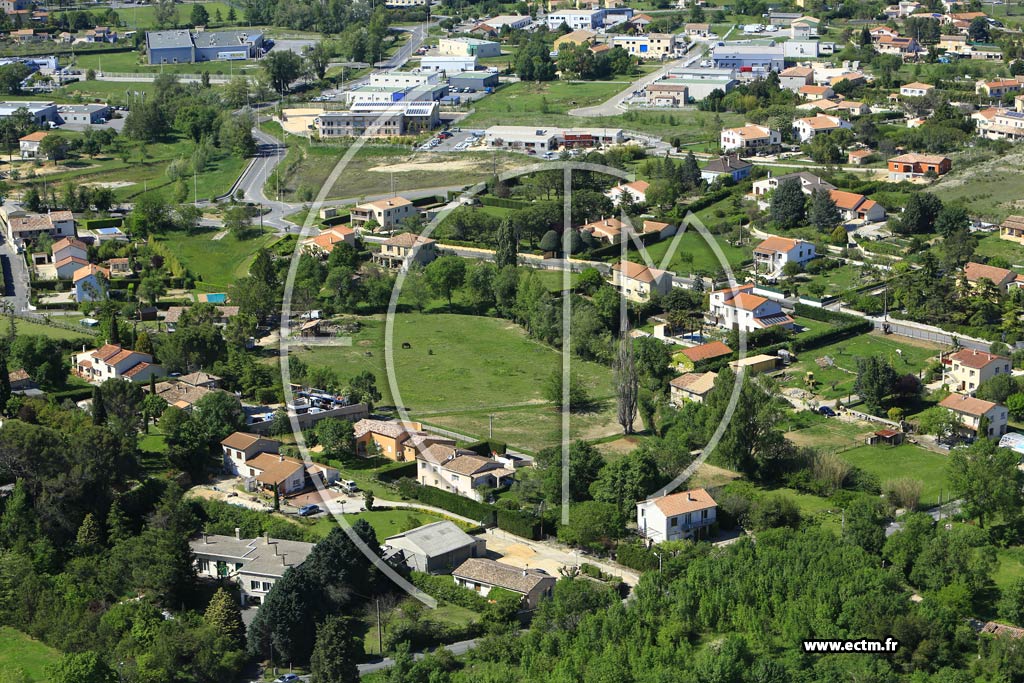 Photo arienne de Saint-Hilaire-de-Brethmas (Le Rieu)