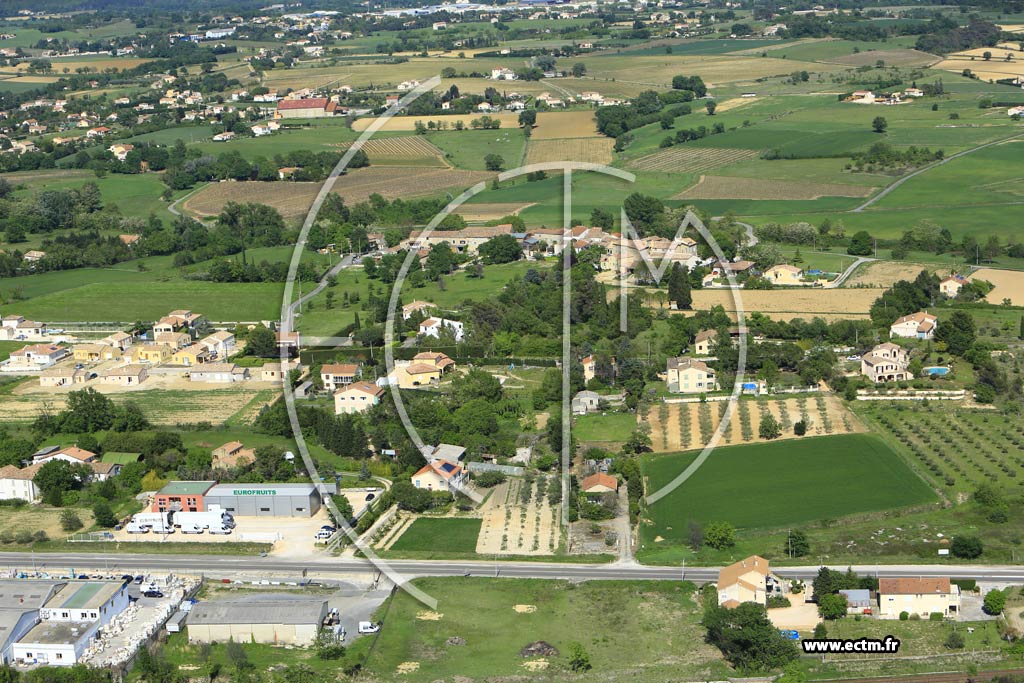 Photo arienne de Saint-Hilaire-de-Brethmas (Tribies)