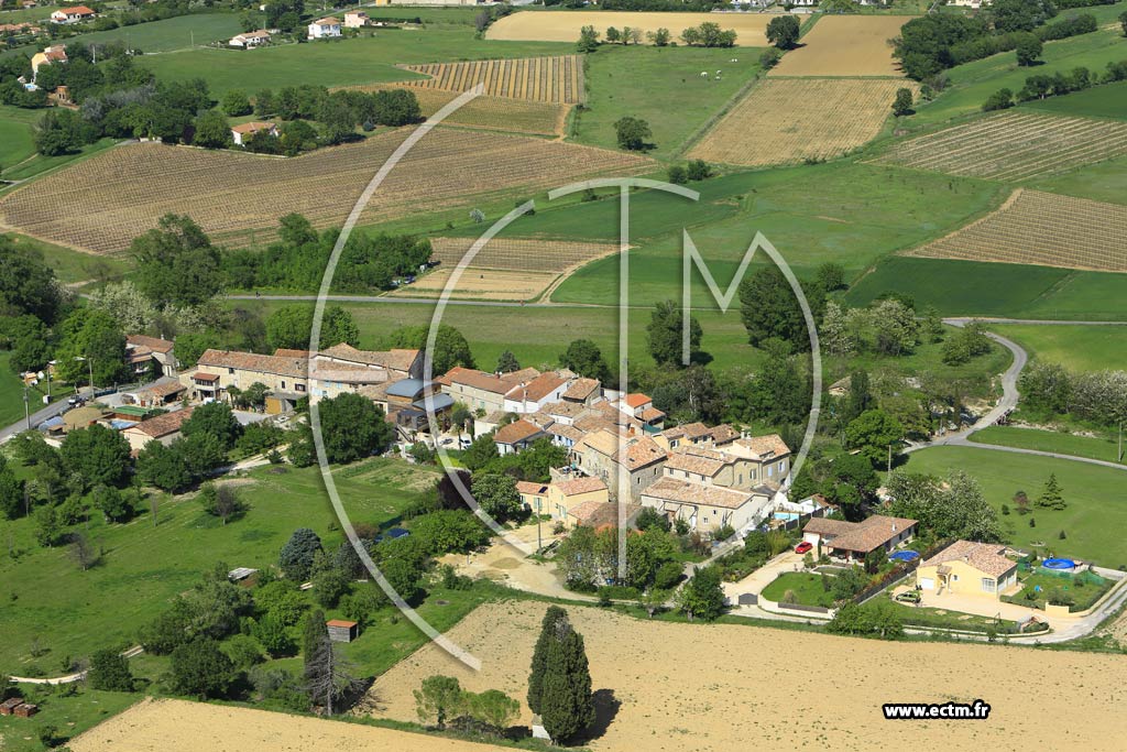 Photo arienne de Saint-Hilaire-de-Brethmas (Tribies)