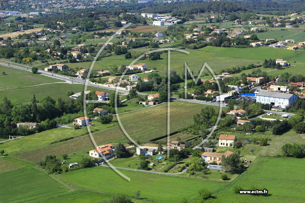 Photo arienne de Saint-Hilaire-de-Brethmas (Trouillas)
