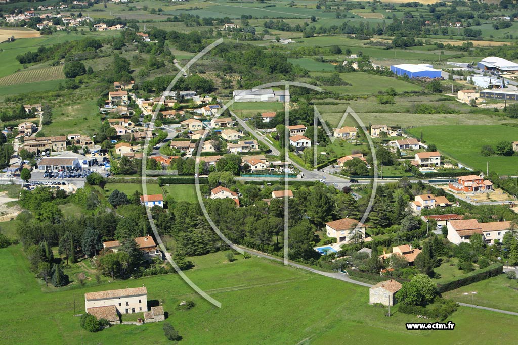 Photo arienne de Saint-Hilaire-de-Brethmas (Trouillas)