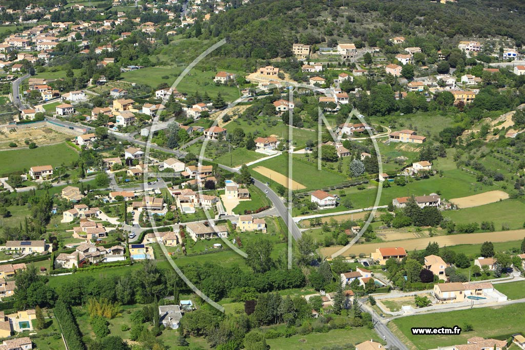 Photo arienne de Saint-Privat-des-Vieux (Le Bas Viget)