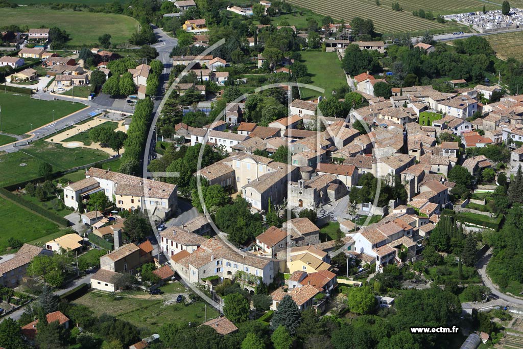 Photo arienne de Ribaute-les-Tavernes (Ribaute)