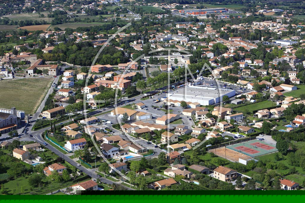 Photo arienne de Saint-Christol-ls-Als