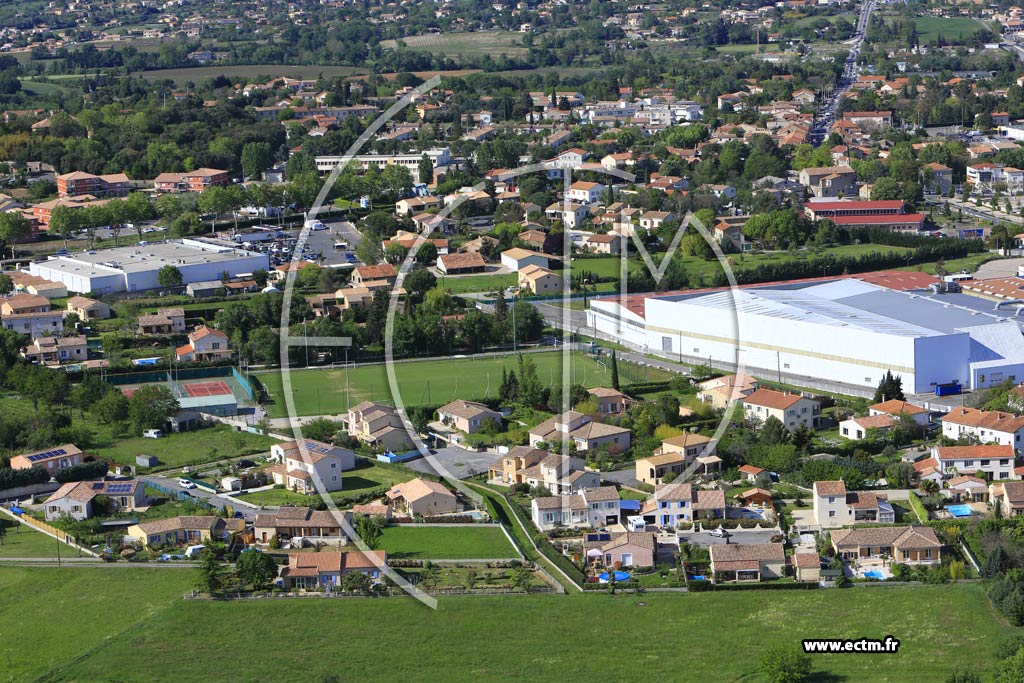 Photo arienne de Saint-Christol-ls-Als