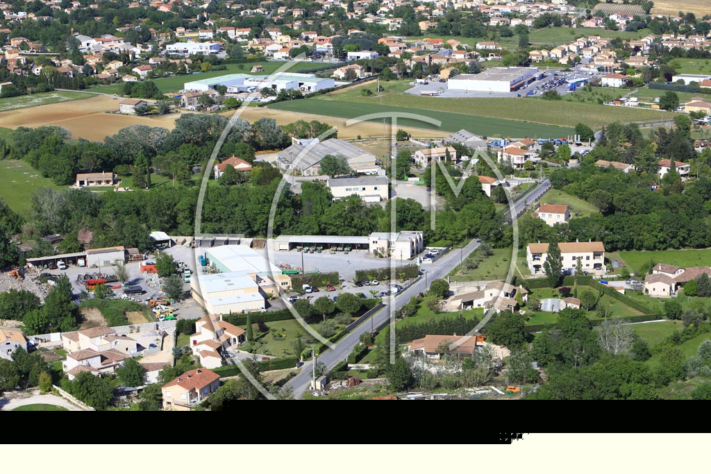 Photo arienne de Saint-Christol-ls-Als