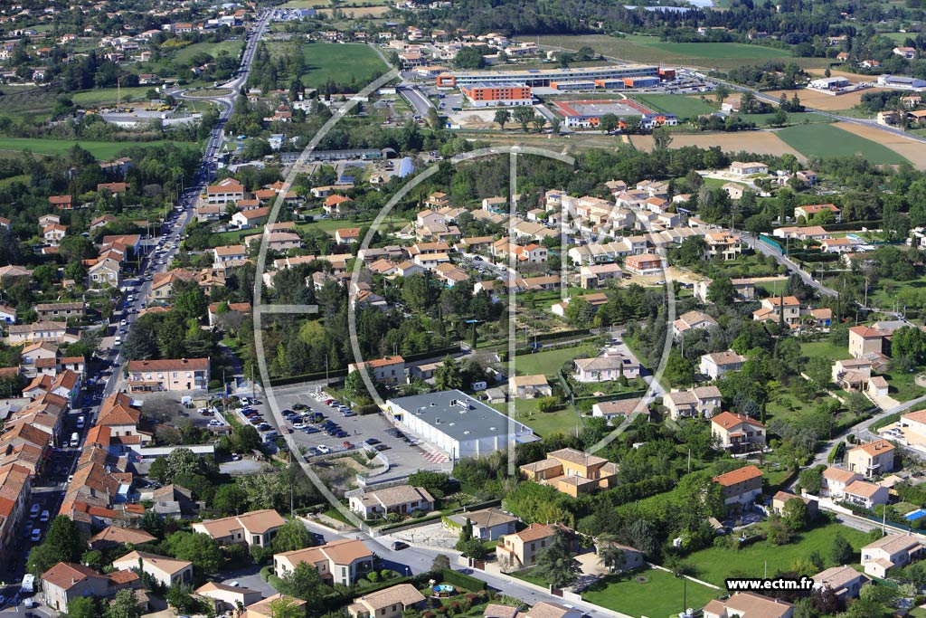 Photo arienne de Saint-Christol-ls-Als