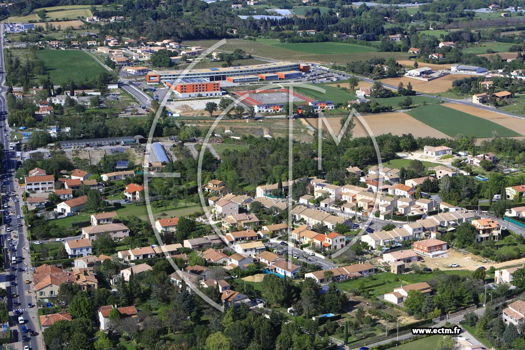 Photo arienne de Saint-Christol-ls-Als
