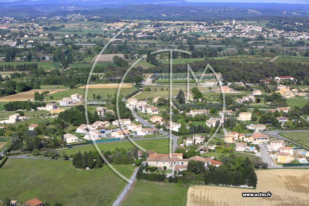 Photo arienne de Saint-Christol-ls-Als