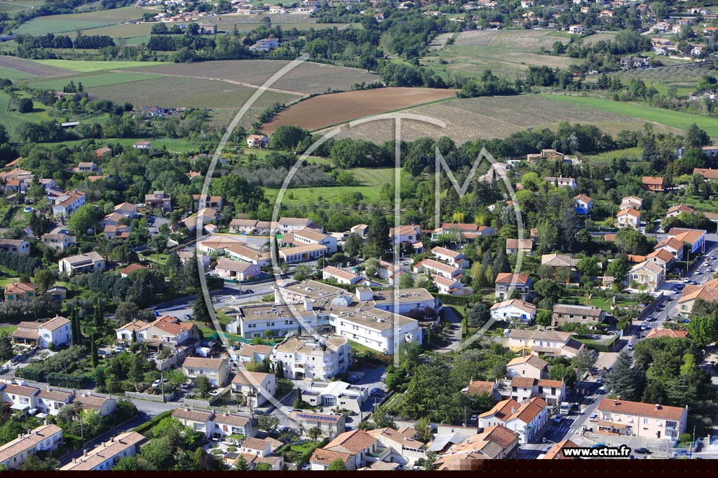 Photo arienne de Saint-Christol-ls-Als