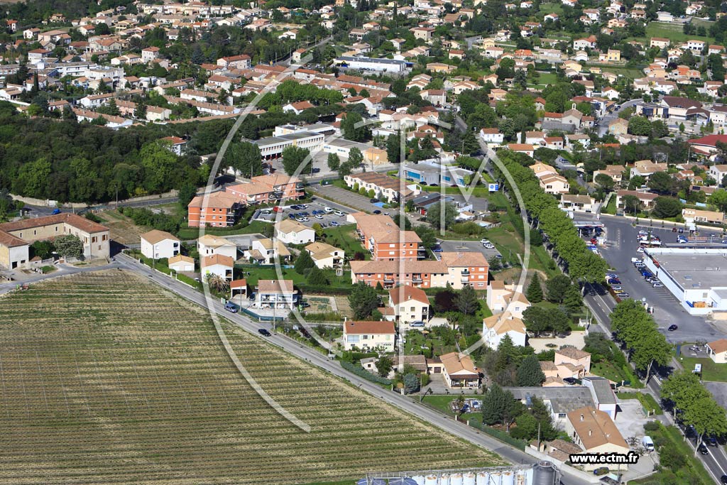 Photo arienne de Saint-Christol-ls-Als