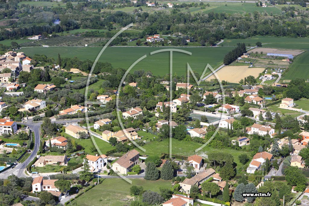 Photo arienne de Saint-Christol-ls-Als (Montmoirac)