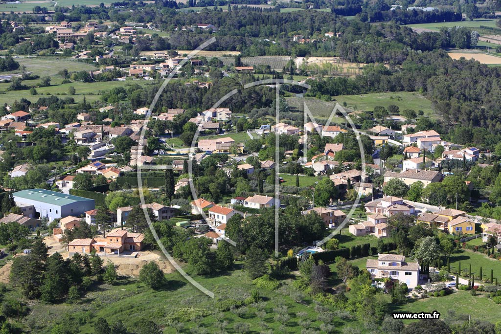 Photo arienne de Saint-Christol-ls-Als (Montze)