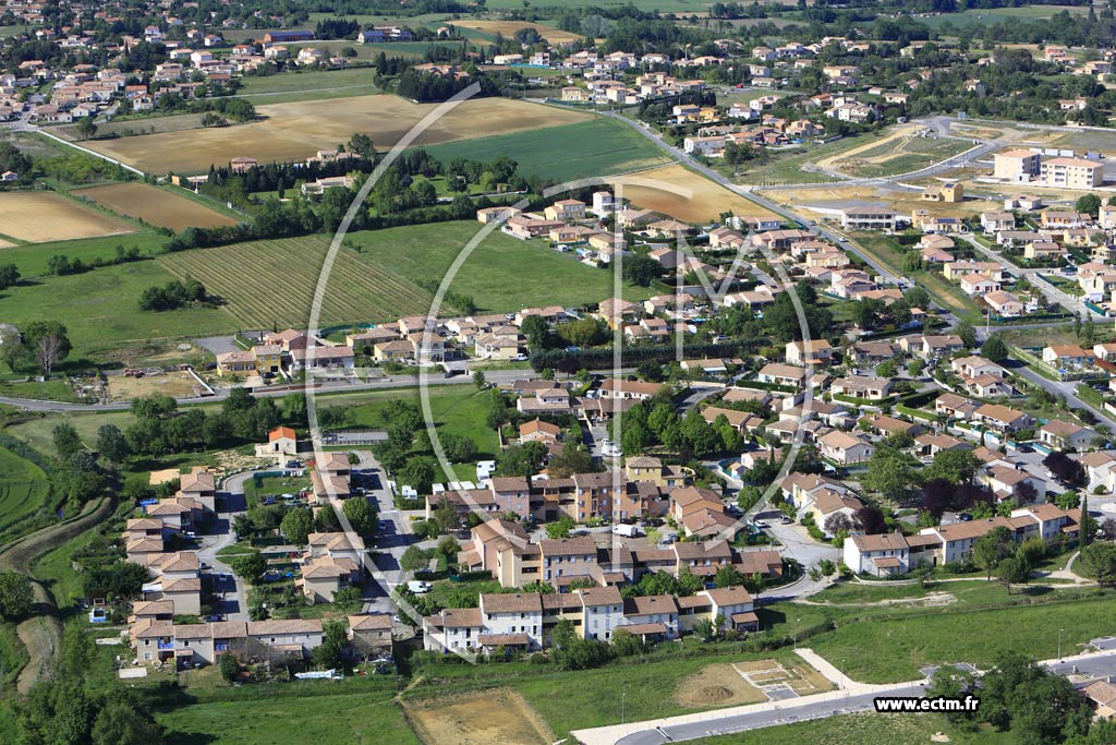 Photo arienne de Saint-Christol-ls-Als (Montze)