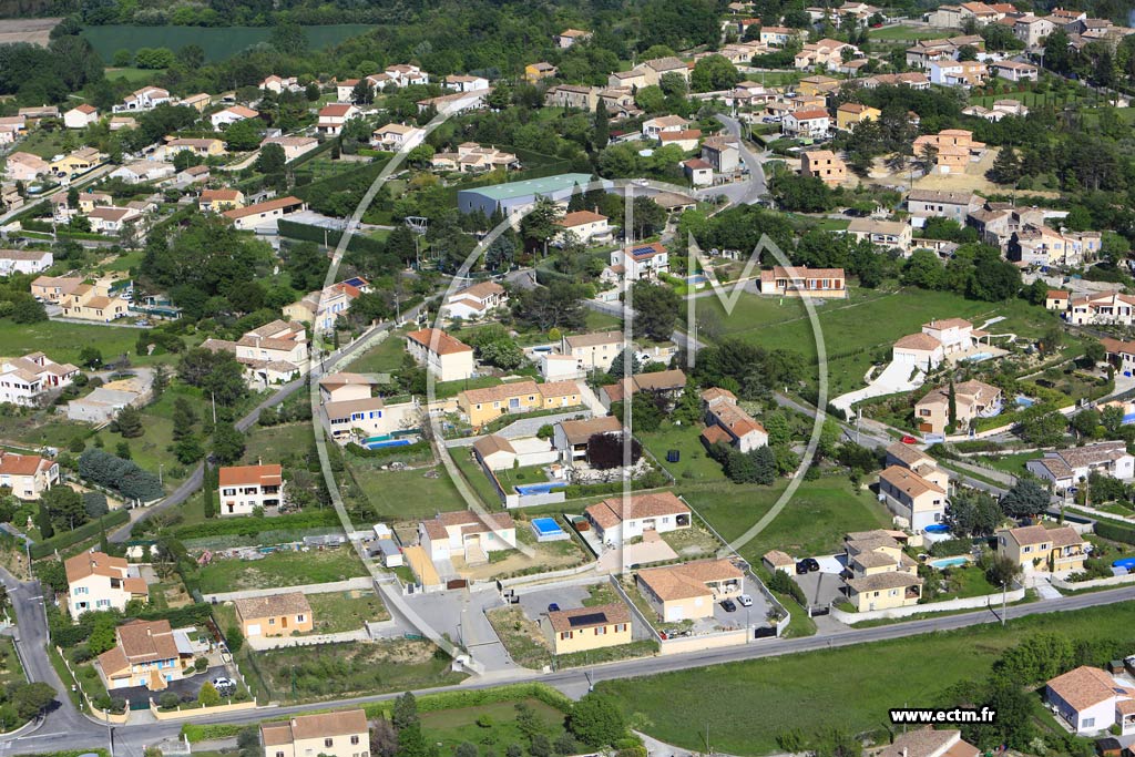 Photo arienne de Saint-Christol-ls-Als (Montze)