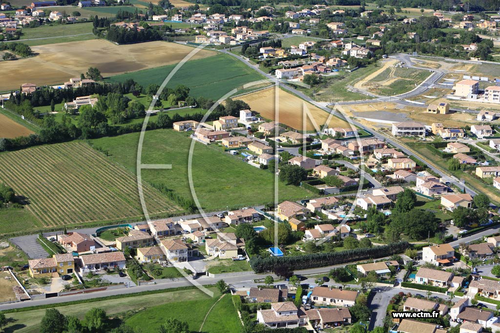 Photo arienne de Saint-Christol-ls-Als (Montze)