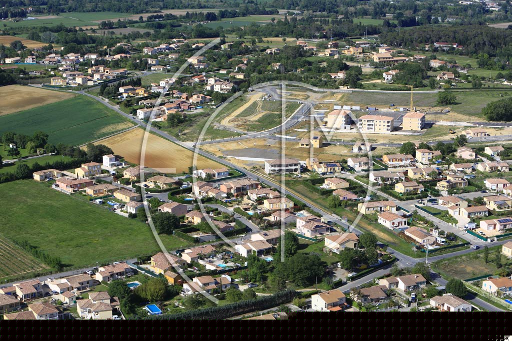 Photo arienne de Saint-Christol-ls-Als (Montze)