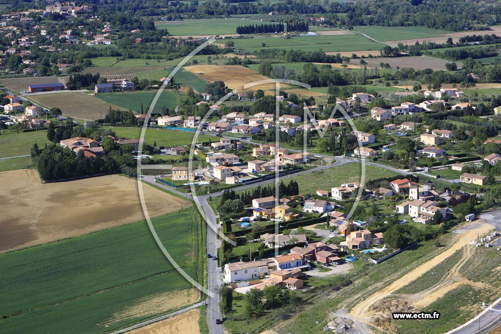 Photo arienne de Saint-Christol-ls-Als (Montze)