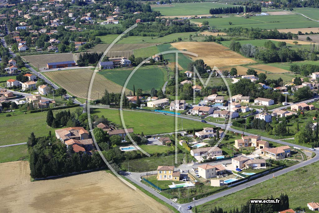 Photo arienne de Saint-Christol-ls-Als (Montze)