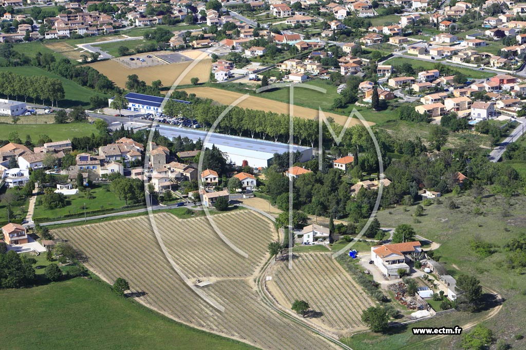 Photo arienne de Saint-Christol-ls-Als (Vermeil)