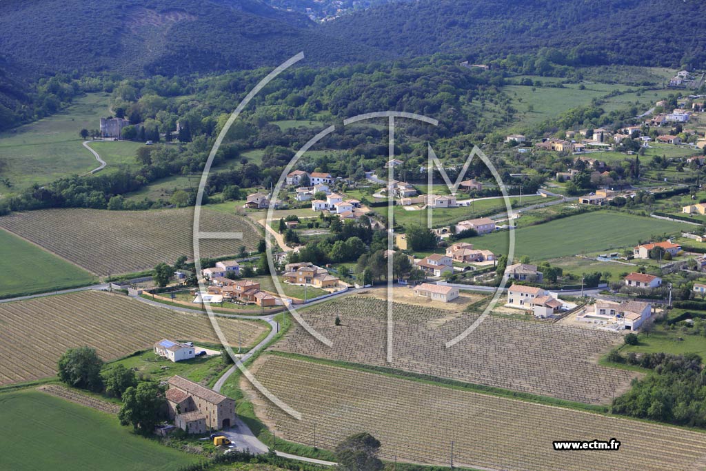 Photo arienne de Saint-Christol-ls-Als (Mas d'Ayrolle)