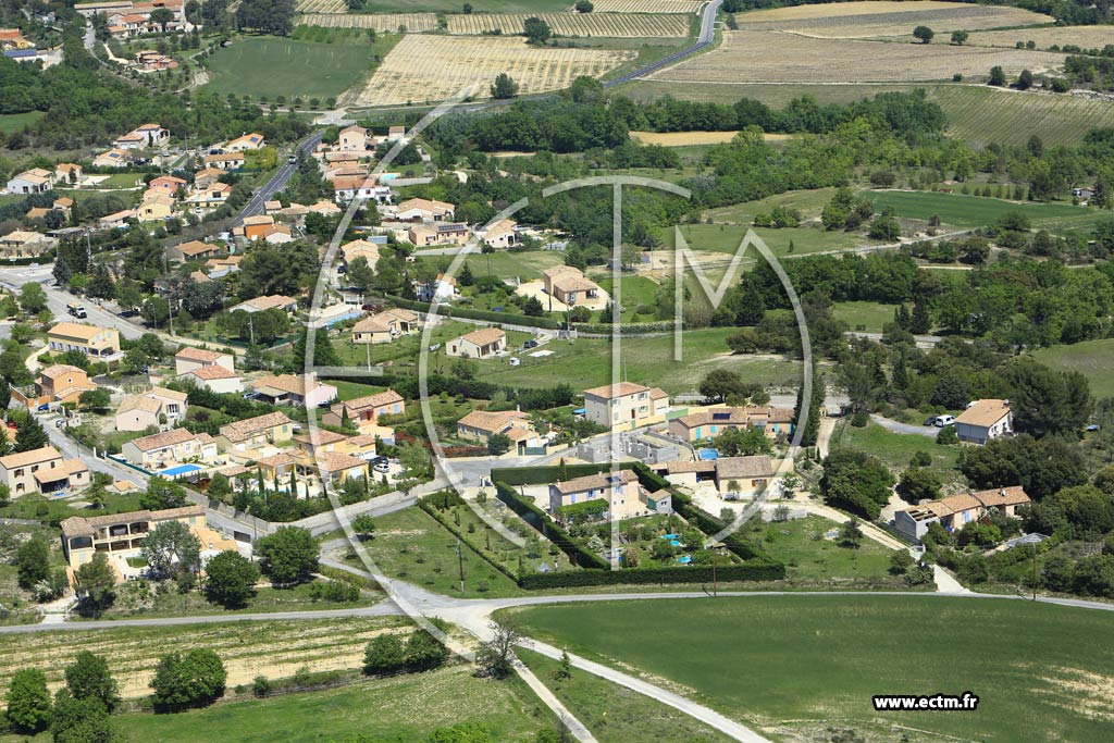 Photo arienne de Aigremont (Les Baraquettes)