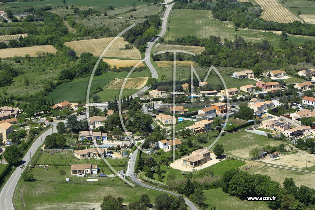 Photo arienne de Aigremont (Les Baraquettes)