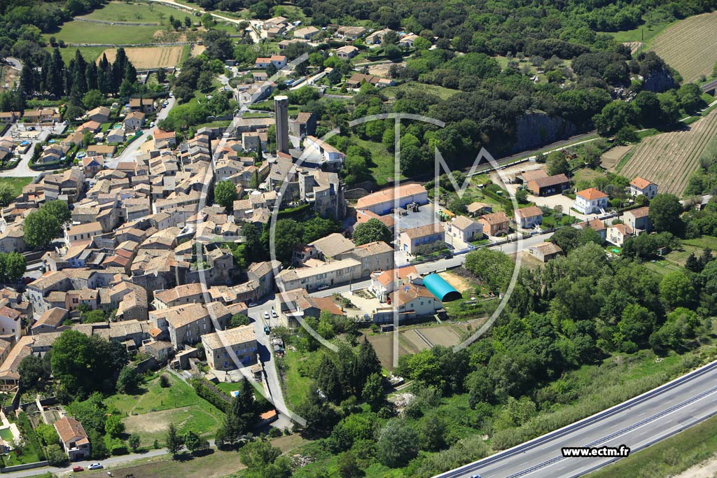 Photo arienne de Boucoiran-et-Nozires (Boucoiran)