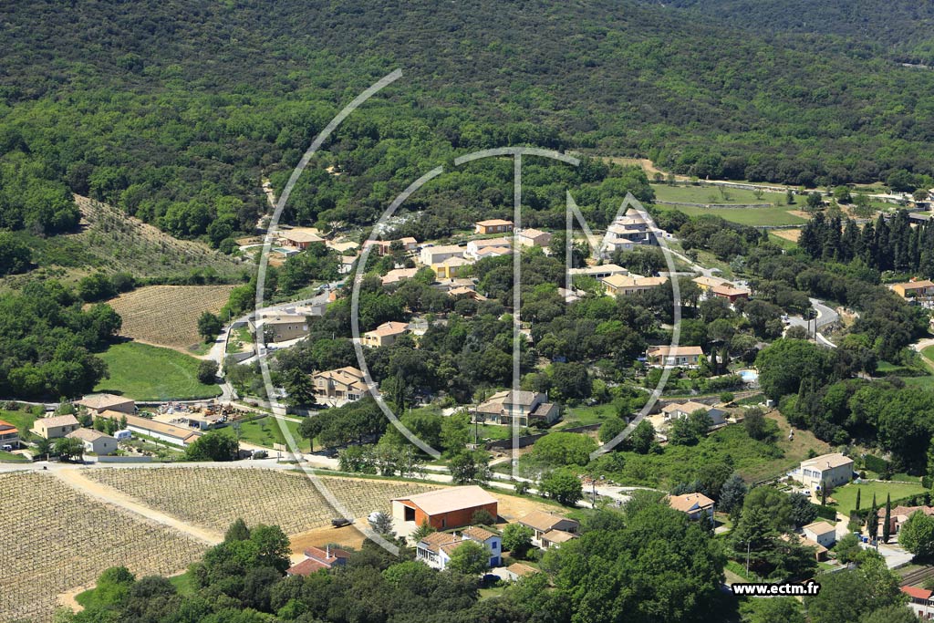 Photo arienne de Boucoiran-et-Nozires (Boucoiran)