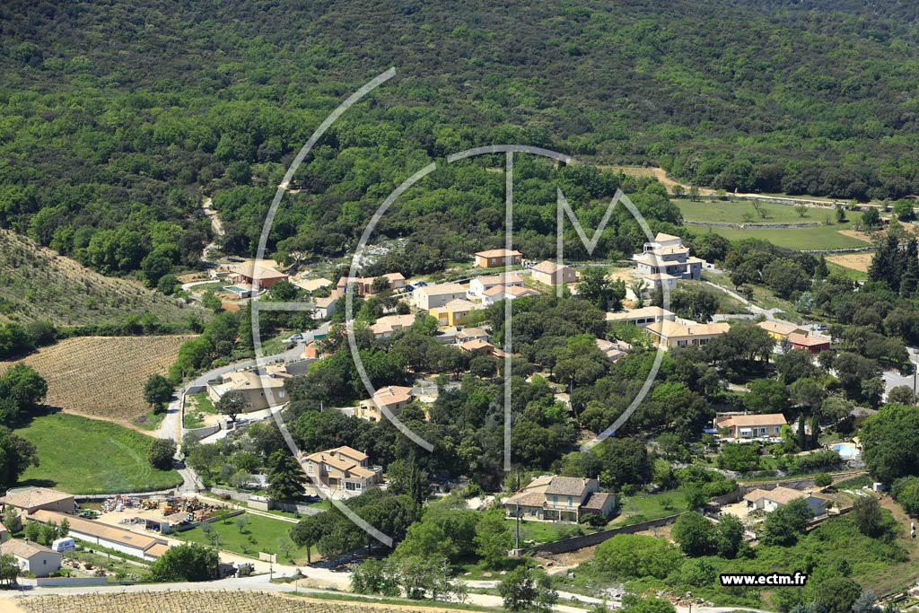 Photo arienne de Boucoiran-et-Nozires (Boucoiran)