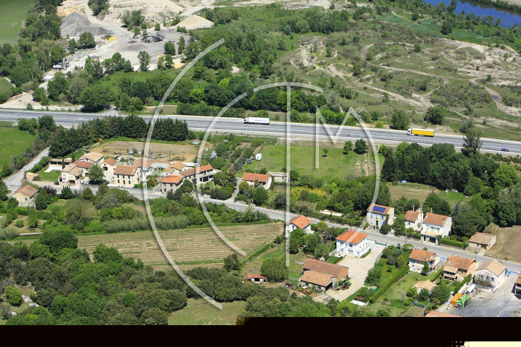 Photo arienne de Boucoiran-et-Nozires (Boucoiran)