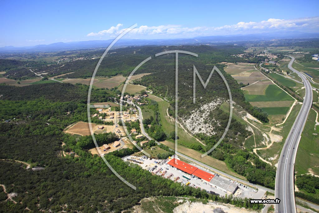 Photo arienne de Boucoiran-et-Nozires (Nozires)